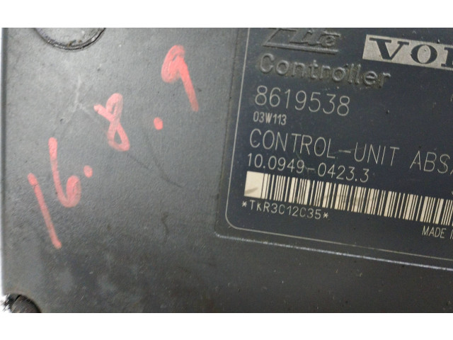 Блок АБС 8619537, 8619538   Volvo  V70  2000 - 2004 года