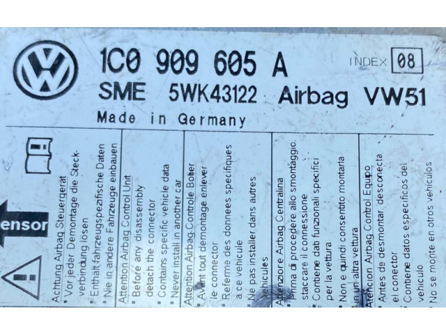 Блок подушек безопасности 1C0909605A Volkswagen Transporter - Caravelle T5