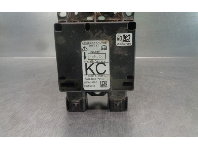 Блок подушек безопасности 6S6T14B056KC, 5WK43586   Ford Fusion