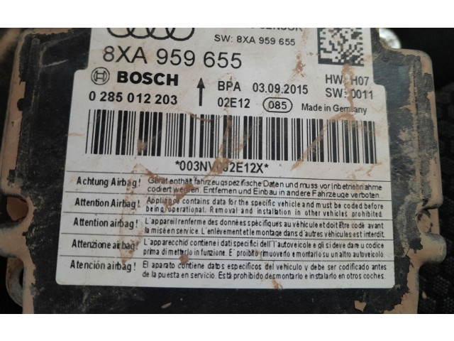 Блок подушек безопасности 8XA959655 Audi A1