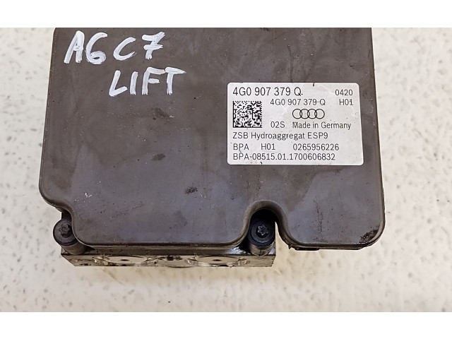 Блок АБС 4G0907397Q, 0265956226   Audi  A6 S6 C7 4G  2011 - 2018 года