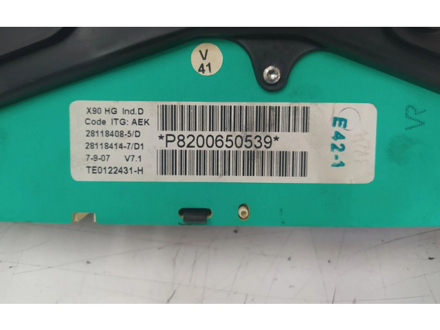 Панель приборов P8200650539   Dacia Logan I       