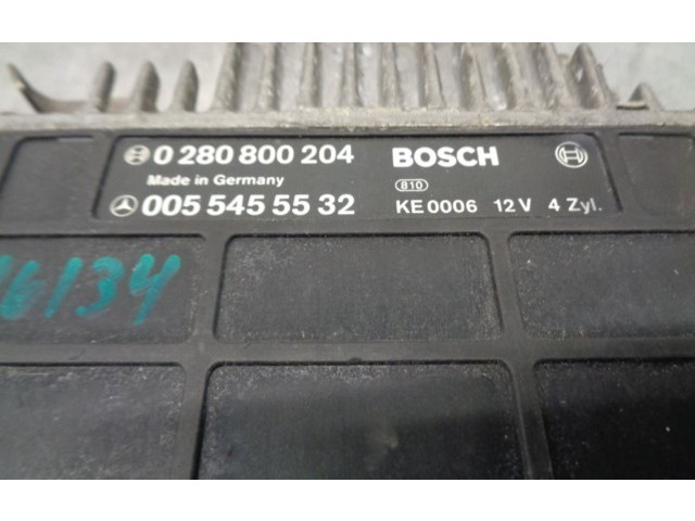 Řídící jednotka 0055455532, 0280800204 Mercedes-Benz E W124 1986