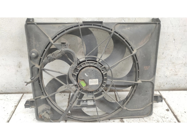 Вентилятор радиатора 253801DXXX, F00S3A2395 KIA Carens II 2.0