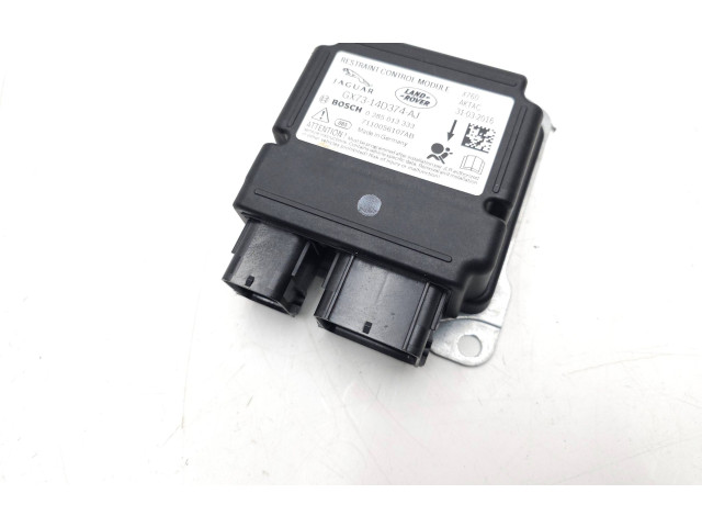Airbagsteuergerät GX7314D374AJ, 0285013333 Jaguar XF X260