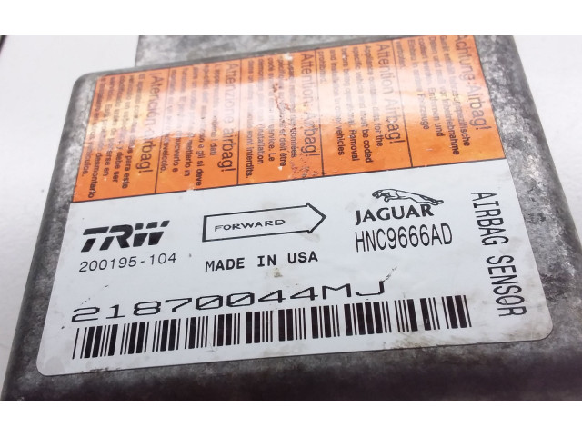 Блок подушек безопасности HNC9666AD, 200195104 Jaguar XJ X308
