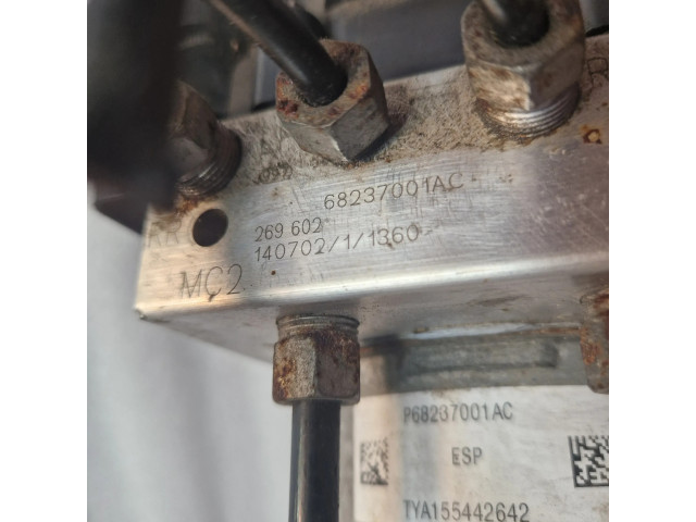 Блок АБС P68237001AC, 68237001AC Jeep Cherokee 2013-2020 года