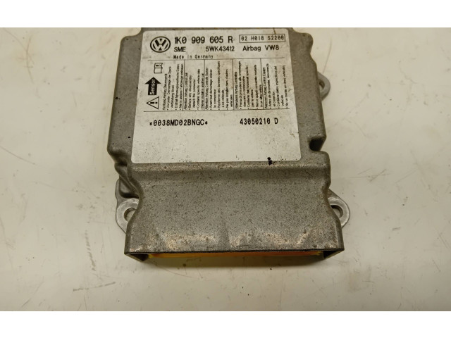 Блок подушек безопасности 02H018S2200, 1K0909605R   Volkswagen Jetta V