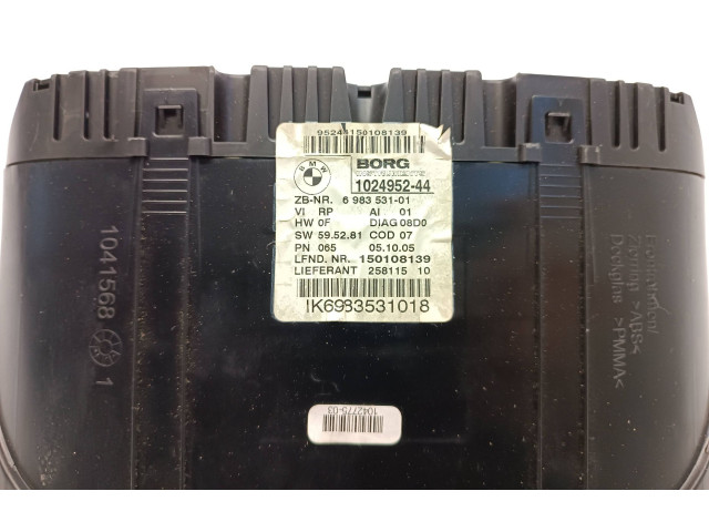 Přístrojová deska  BMW 1 E81 E87 2009 6983531, 102495244  