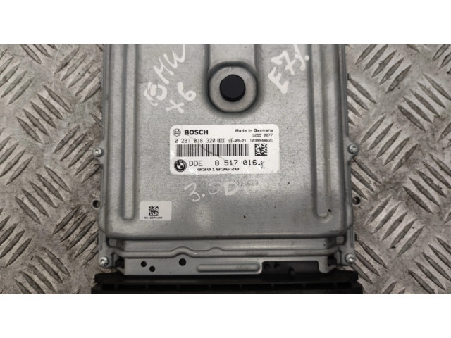 Řídící jednotka 8517016, 0281018320 BMW X6 E71 2011