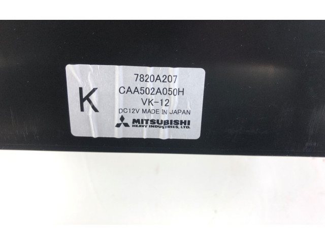 Блок управления климат-контролем 7820A207, 8002A514 Mitsubishi Grandis