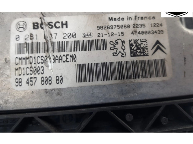 Řídící jednotka 9826975080, 1680812780 Citroen Berlingo 2022