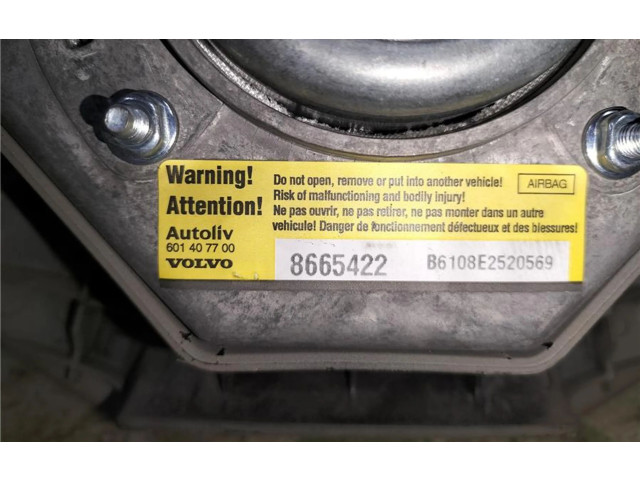Подушка безопасности водителя 8665422, 0110009   Volvo XC90