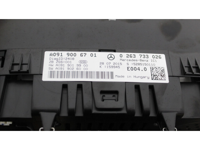 Přístrojová deska Infiniti Q30 2015 A0919006701