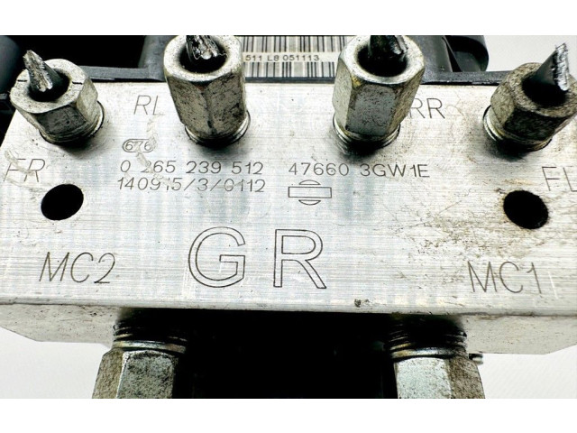 Блок АБС 3GW1E, 0265239512 Infiniti FX - года