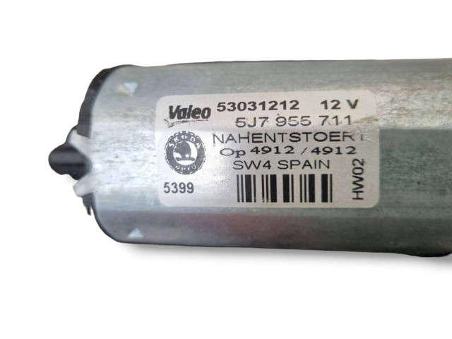 Моторчик заднего дворника 53031212, 5J7955711    Skoda Fabia Mk2 (5J)