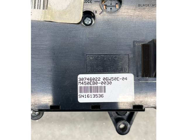 Блок управления климат-контролем 30746022, 06W50E04 Volvo S60