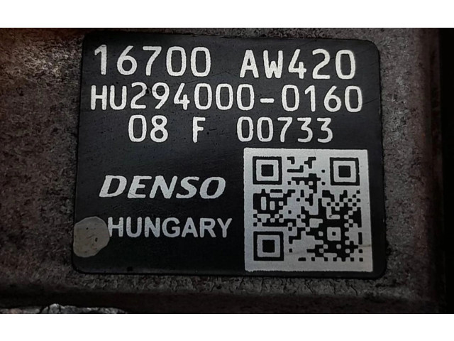 Vstřikovací čerpadlo 16700AW420 Nissan Almera N16