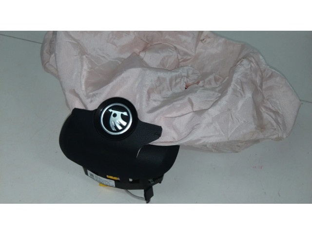 Подушка безопасности водителя 3V0880201   Skoda Superb B8 (3V)