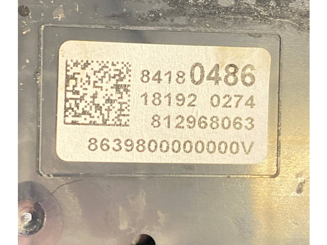 Pojistková skříňka 84180486 Chevrolet Camaro 2020