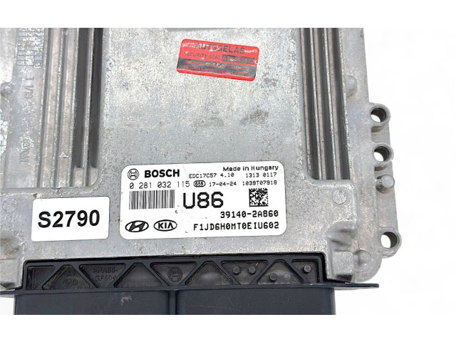 Блок управления двигателя 391402A860, 39140-2A860 KIA Pro Cee'd II