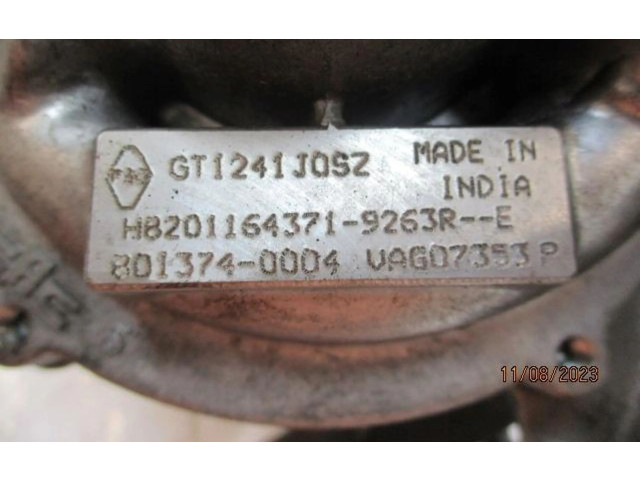 Турбина Renault Clio IV 8201164371