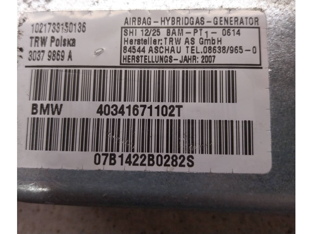 Подушка безопасности двери 1021733150136, 30379869A BMW X3 E83