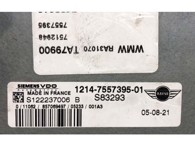 Блок управления двигателем ECU 7562616 Mini One - Cooper R50 - 53