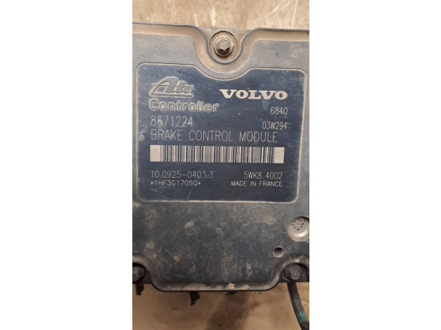 Jednotka ABS 8671224, 10092504033 Volvo XC70 2004