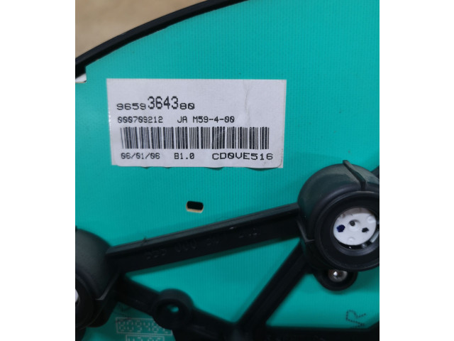 Přístrojová deska  Citroen Berlingo 2006 9659364380, 000709212  