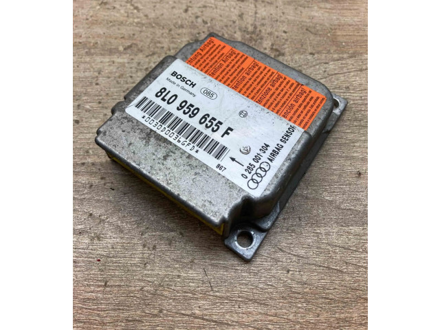 Блок подушек безопасности 8L0959655F, 0285001304 Audi A3 S3 8L