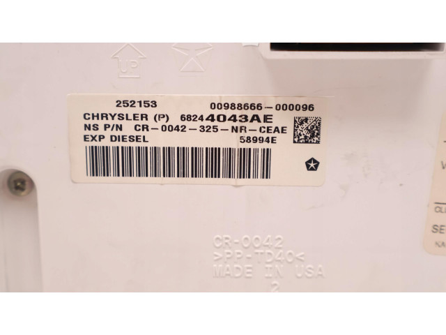 Дисплей Acm7685746 Jeep Grand Cherokee