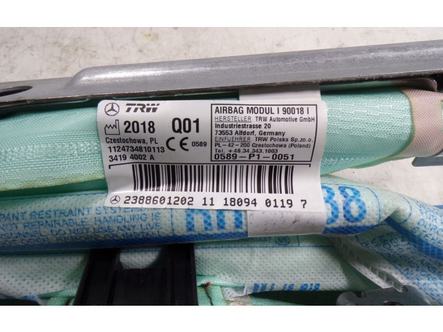 Подушка безопасности двери A2388601202, A2388601202   Mercedes-Benz E AMG W210
