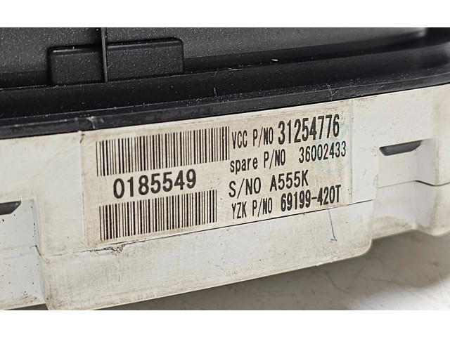 Панель приборов 69199420T, 36002433   Volvo V50       