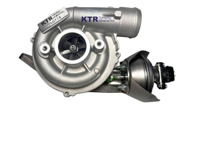  Турбина Ford Galaxy  760774-9005S, 760774-9005S   для двигателя DW10BTED; QXWA; QXWB; UFWA      