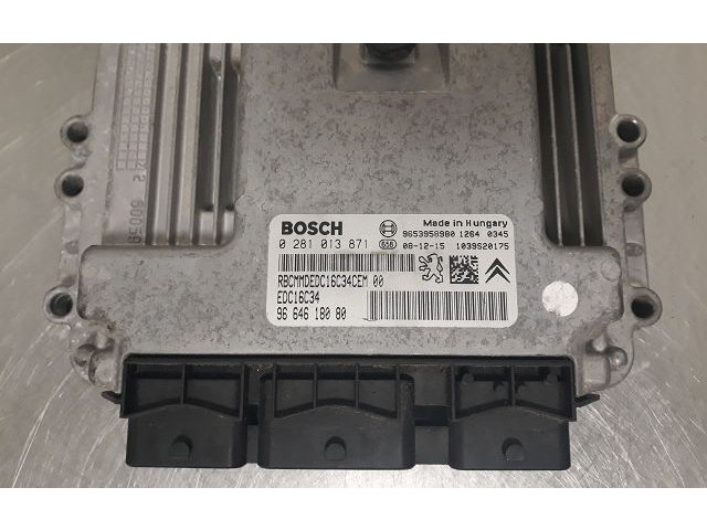 Блок управления двигателя 194329 Citroen Berlingo