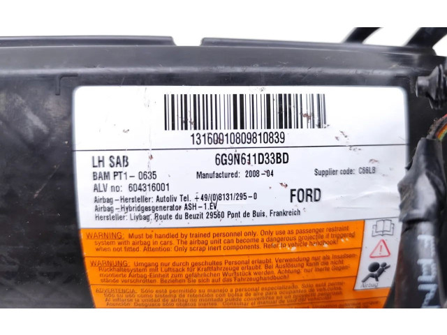 Подушка безопасности в сиденье 6G9N-611D33-BD, 6M21-14B684-AA Ford Galaxy