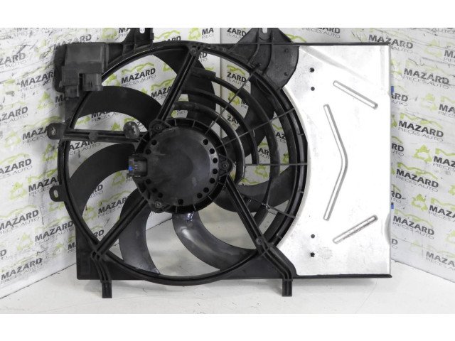 Вентилятор радиатора 9801666680 Citroen C4 Cactus