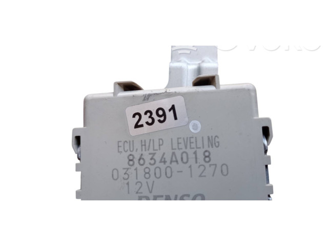 Блок управления двигателем Блок управления 8634A018, 0318001270   Citroen C-Crosser