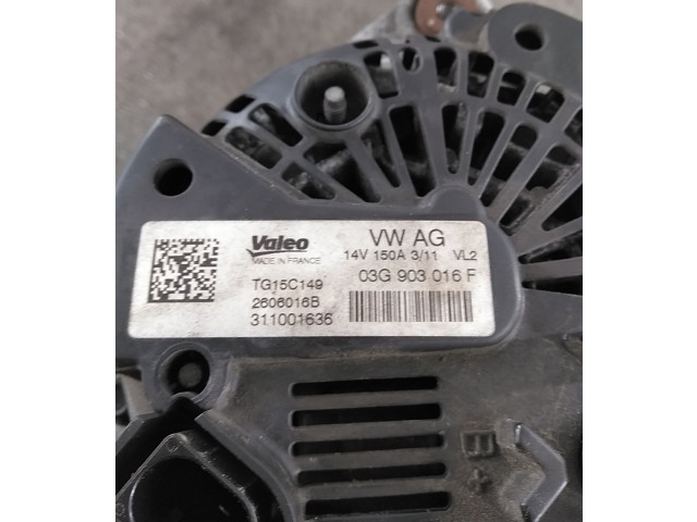 Генератор 28-5956, 03G903016F Audi Q5 SQ5