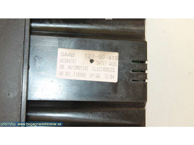 Блок управления климат-контролем    Saab 9-5