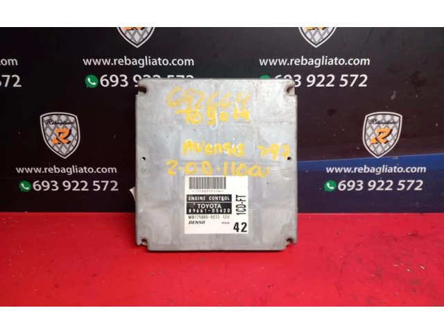 Řídící jednotka 89661054201CD-FT Toyota Avensis T220