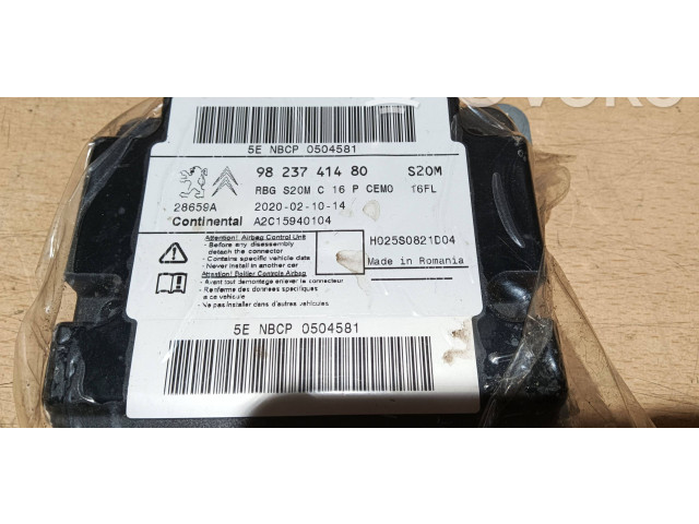 Блок подушек безопасности 9823741480, A2C15940104 Peugeot 2008 II