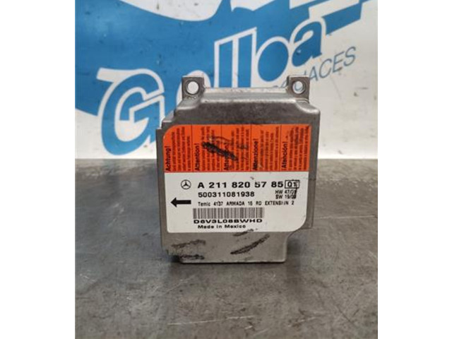 Блок подушек безопасности A2118205785   Mercedes-Benz E AMG W211