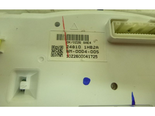 Přístrojová deska Nissan Micra C+C 2010 248101HB2A, 248101HB2A