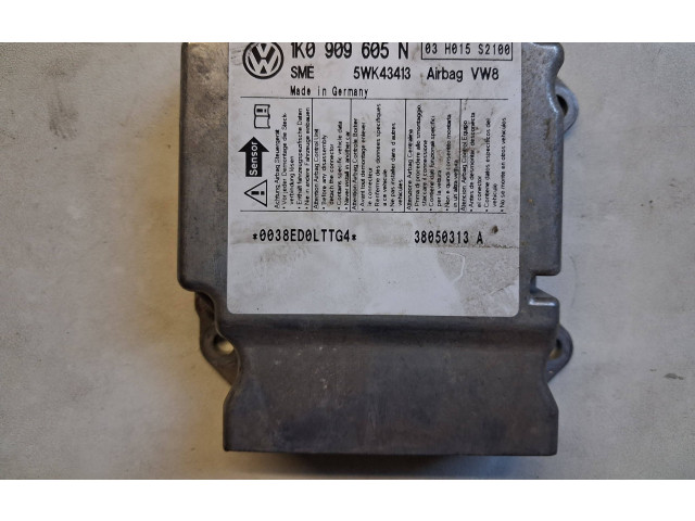 Блок подушек безопасности 1K0909605N, 03H015S2100 Volkswagen Golf Plus