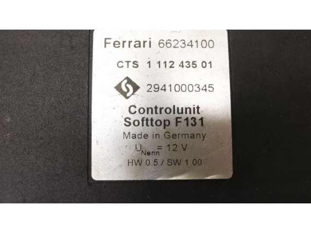 Блок управления 66234100, 2941000345 Ferrari 360