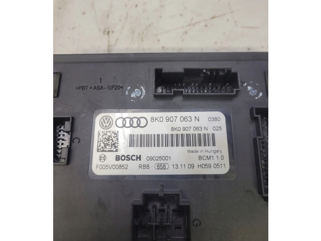 Блок комфорта 8K0907063N, 8K0907063N   Audi Q5 SQ5   