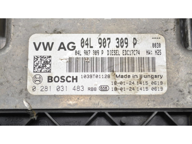 Řídící jednotka 04L907309P   Volkswagen Tiguan 2018
