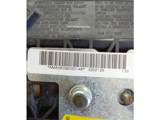 Подушка безопасности водителя 6005158, AMAV6036050148 Nissan Primera